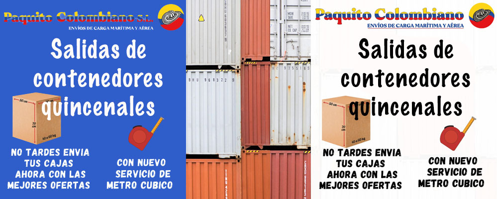 Tarifas Paquito Colombiano - Paqueteria a Colombia - Envios a Colombia